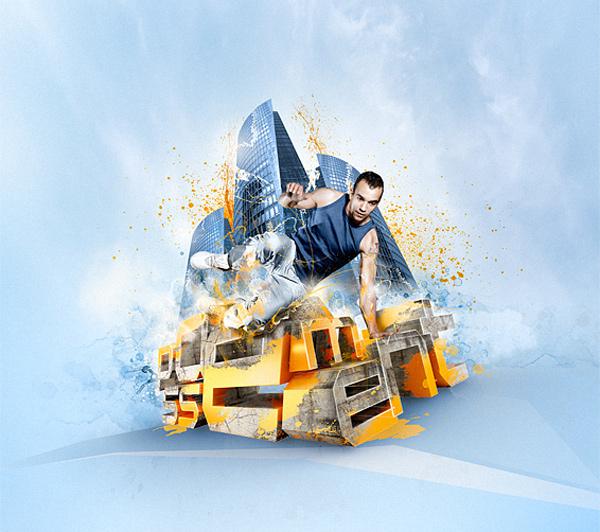 ps合成人物艺术作品欣赏