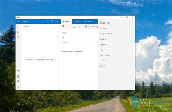 Win10新版邮件和日历应用图赏：漂亮使用