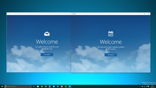 Win10新版邮件和日历应用图赏：漂亮使用