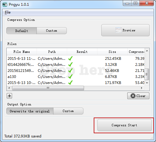 png图片批量压缩工具(Pngyu) v1.0.1 官方最新绿色版
