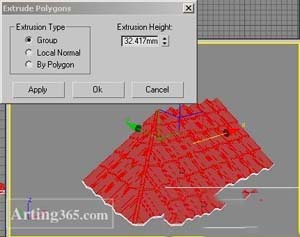 3d max教程：用poly方法制作有瓦的房顶[多图]图片7