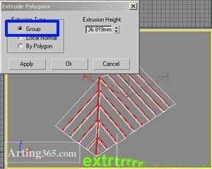 3d max教程：用poly方法制作有瓦的房顶[多图]图片15