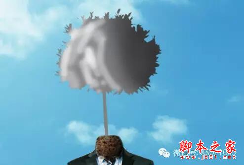 用PS合成另类抽象的鲜花头像图片效果