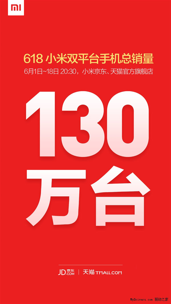 小米晒618战绩：太恐怖了！