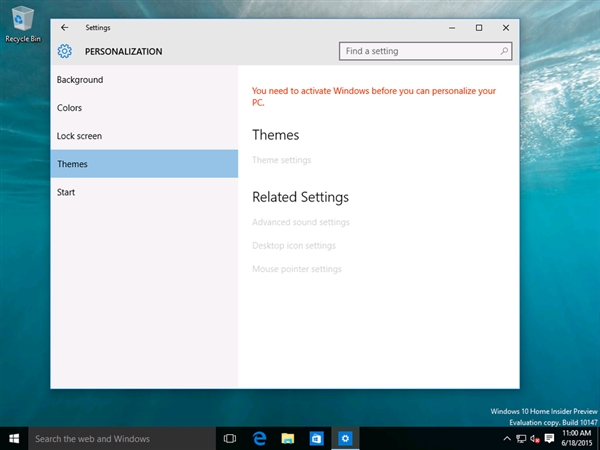 Windows 10 10147批量截图：闪亮新图标