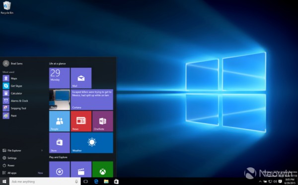 Windows 10 Build 10154上手操作截图欣赏”