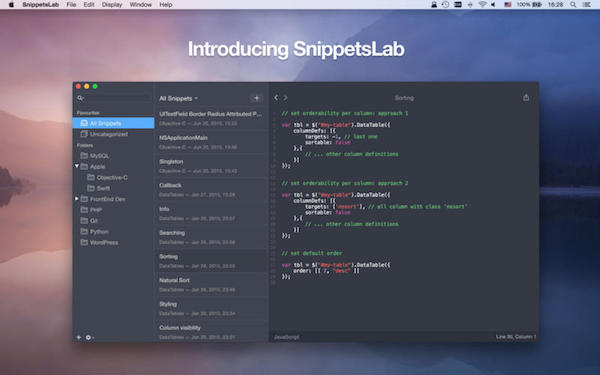 SnippetsLab for mac V1.9.1 苹果电脑版