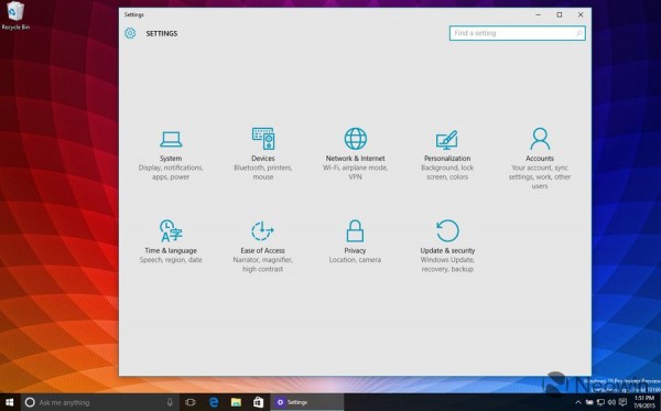 多图：Win10 Build 10166预览版已推送