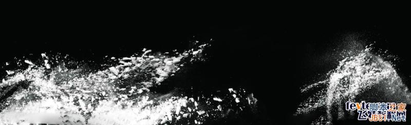 PS合成从冰雪地里冲出来的狼特效教程