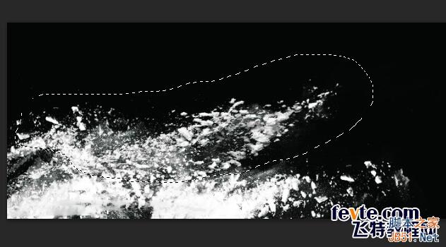 PS合成从冰雪地里冲出来的狼特效教程
