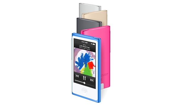 iPod nano、iPod shuffle难得升级：只有新颜色