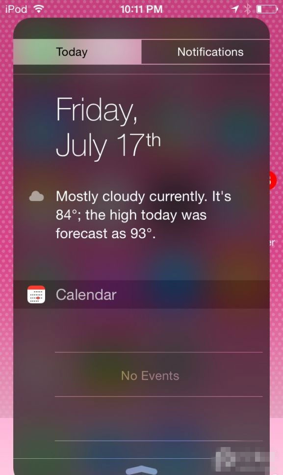 iOS8.4越狱插件 让通知中心横幅瘦身变圆角设计