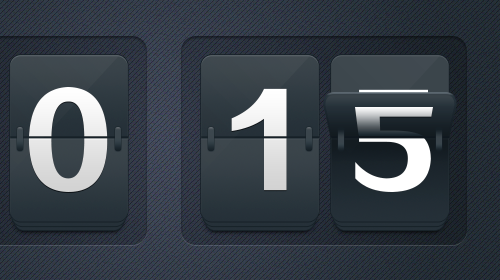 PS鼠绘一个精致漂亮的计时器图标