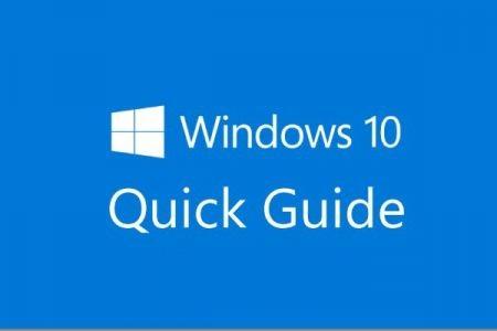 Windows 10快速入门手册曝光 win10使用教程”