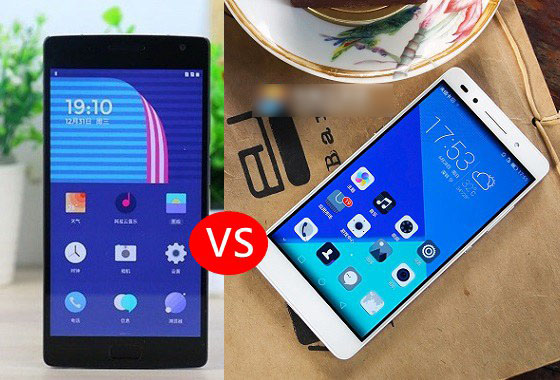 国产旗舰对决 荣耀7和一加2对比对比评测