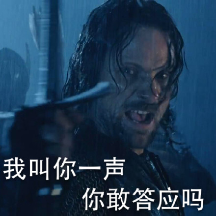 中土表情包汇总 比较魔性的魔戒qq表情图片带字