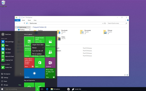 Windows 10 Build 10525上手图集：更炫了