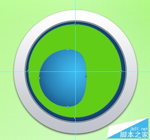 PS绘制一枚超质感的QQ旋风图标