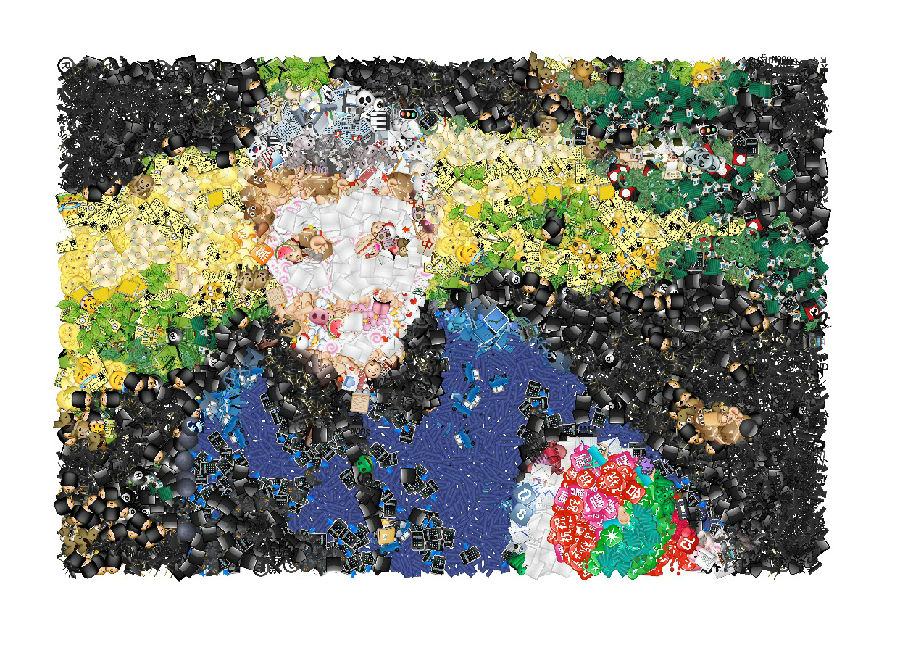 照片转换emoji马赛克图像(emoji-mosaic)