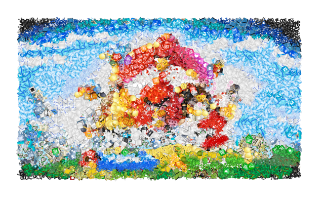 照片转换emoji马赛克图像(emoji-mosaic)