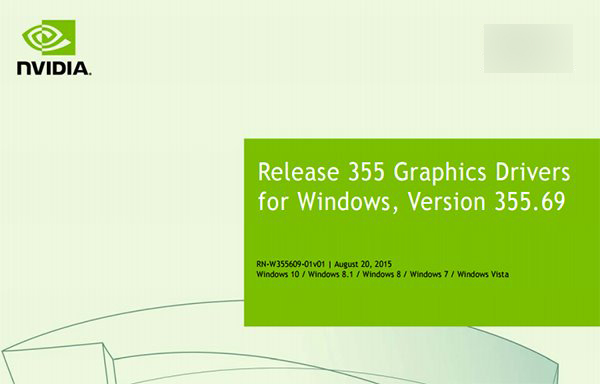 NVIDIA发布GeForce 355.69驱动：为GTX 950而生”