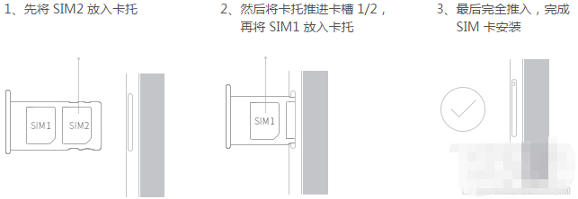 魅族mx5双sim卡安装