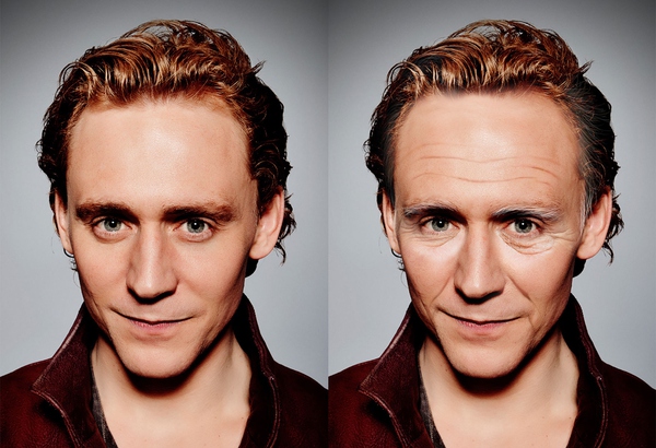 PS超强合成制作年轻照片变时光飞逝老年照片