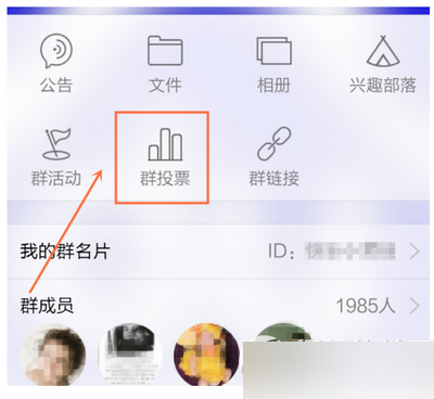 手机qq群怎么投票 手机qq群投票设置教程4