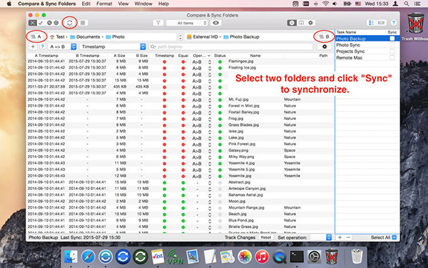 Compare & Sync Folders for Mac V1.1 苹果电脑版