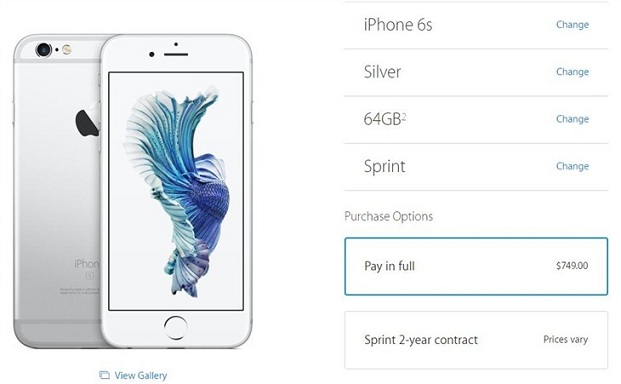 苹果iPhone 6s与6s Plus手机各国各版销售价格与预约购买指南详情介绍