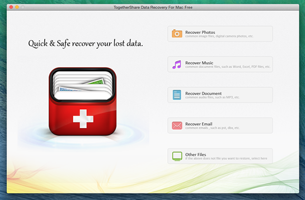 TogetherShare Data Recovery for Mac(数据恢复软件) V5.0 苹果电脑版