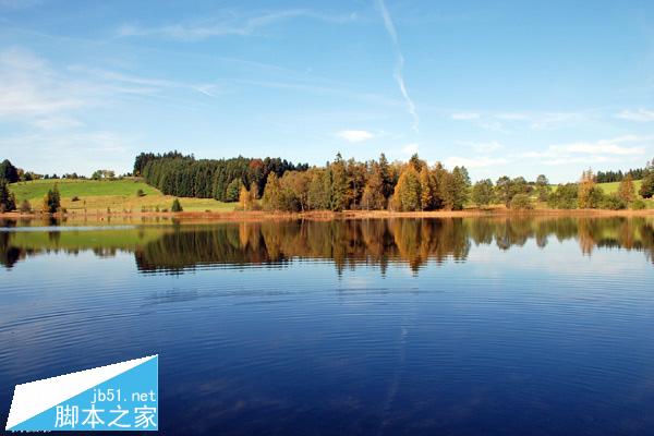 PS把照片制作成具有红外摄影效果的照片