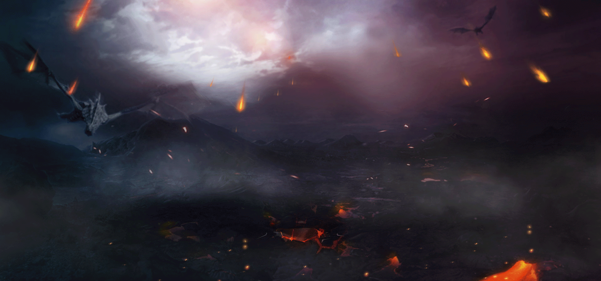 PS合成超酷流浪法师游戏网站横幅