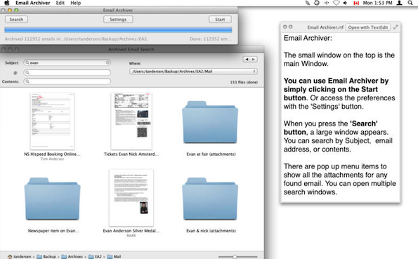 Email Archiver for mac V3.0.0 苹果电脑版