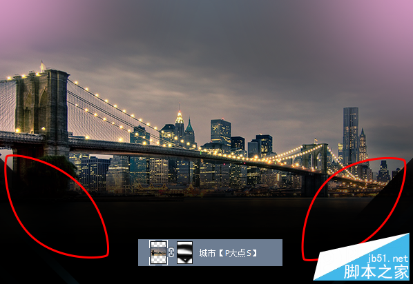 PS合成炫光的演唱会海报教程