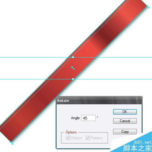 AI CS4制作礼品包装花 脚本之家 AI实例教程