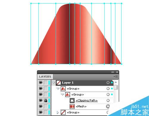 AI CS4制作礼品包装花 脚本之家 AI实例教程