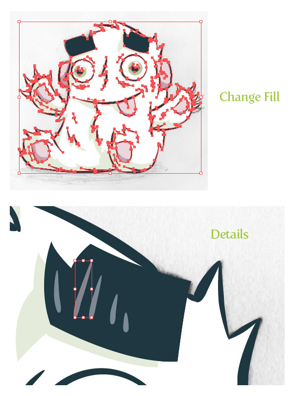 AI绘制可爱卡通老人 脚本之家 AI实例教程