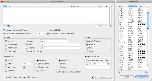 ManageNameExt for mac v1.5.7 苹果电脑版