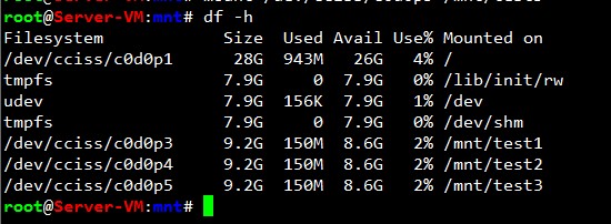 在Linux系统下用parted命令管理GPT分区的教程