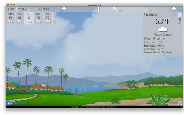 YoWindow Weather for Mac(天气预报软件) V4.0.60 苹果电脑版