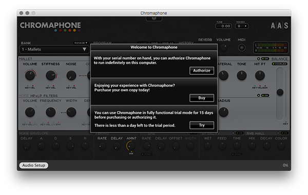 Chromaphone for Mac(音乐合成软件) V1.0.8 苹果电脑版