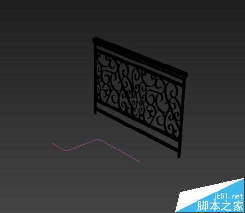 3DMAX怎么绘制弯曲装饰栏杆模型?”