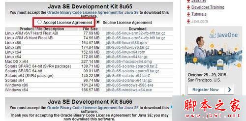 点击“accept license agreement”同意协议