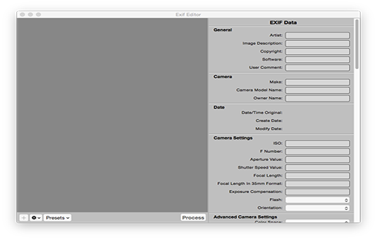 Exif Editor for Mac(图像EXIF编辑器) V1.2.5 TNT直装破解版