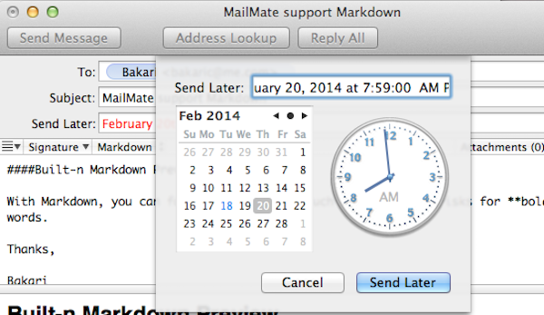 MailMate for mac(垃圾邮件过滤软件) V1.13.2 苹果电脑版