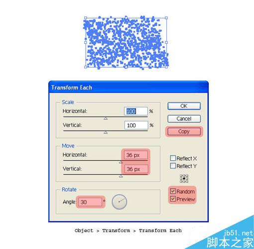 AI教程：制作色彩喷溅效果 脚本之家 AI教程