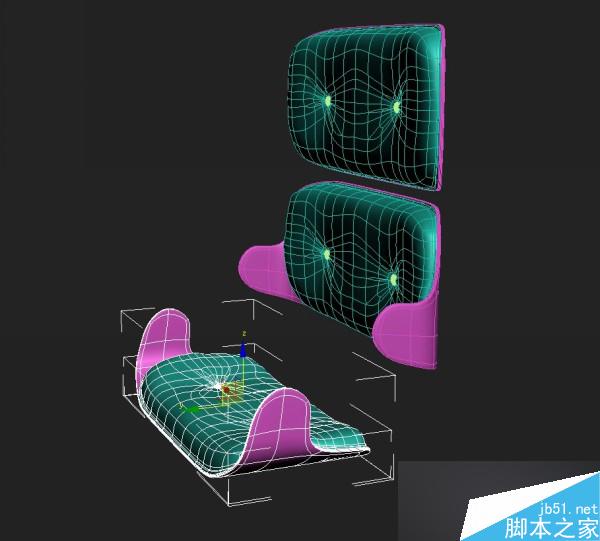 3DSMAX打造休闲椅模型 脚本之家 3DSMAX建模教程