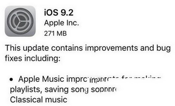 ios9.2正式版流畅吗 苹果ios9.2卡不卡