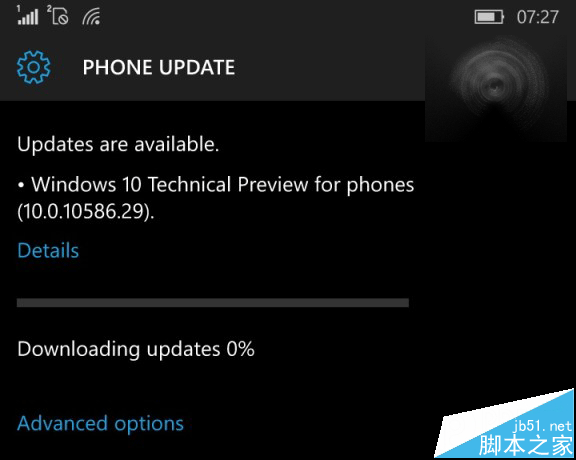 诺基亚1320安装Win10 Mobile 10586.29更新了什么内容?
